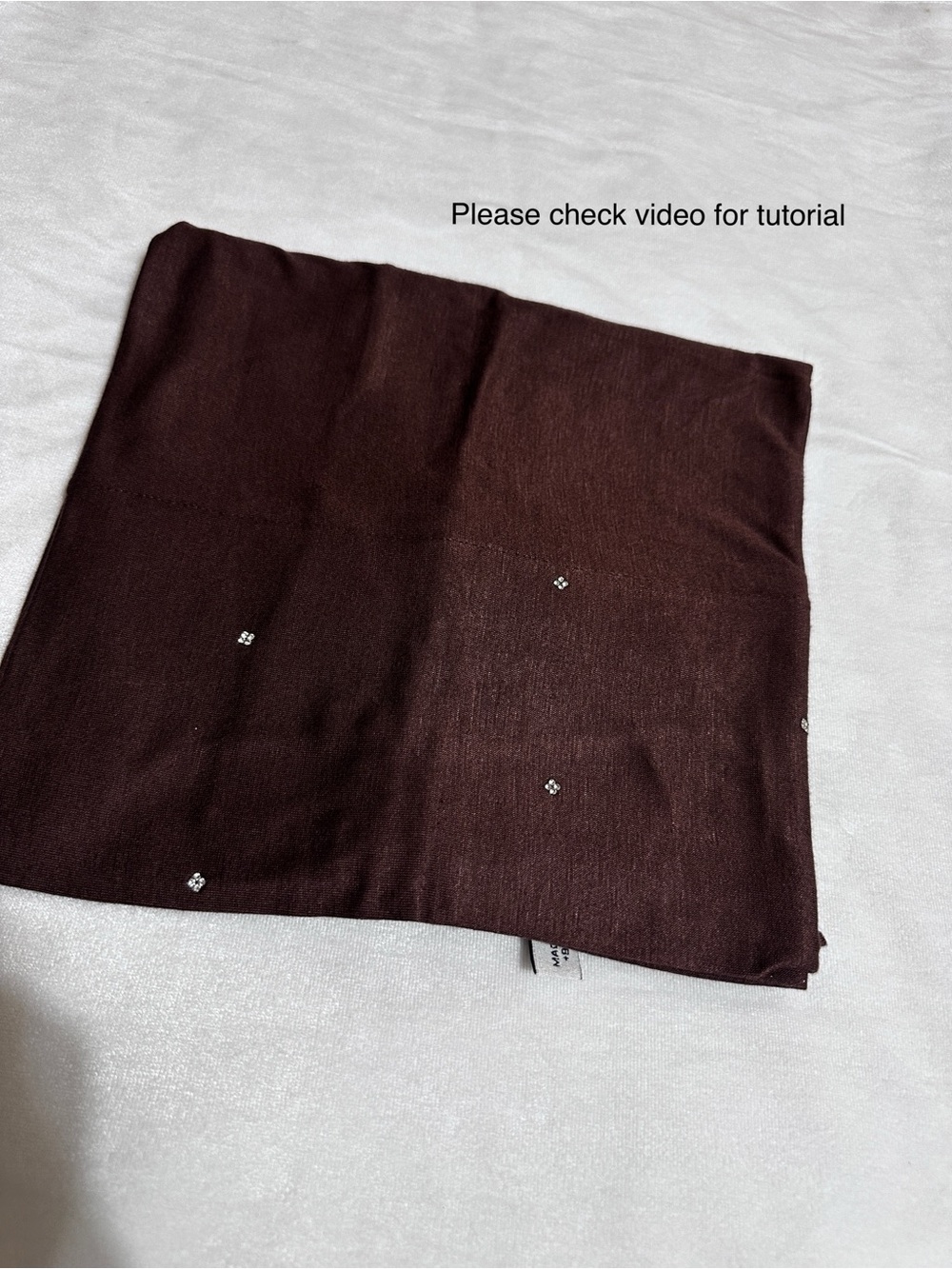 Instant cotton hijab women